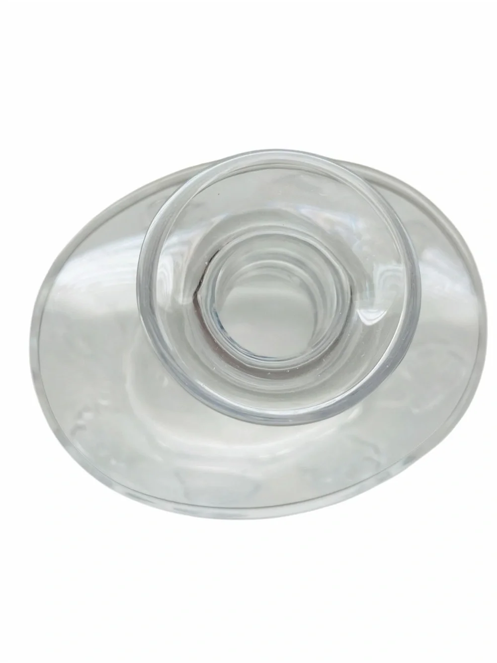 Vintage Lalique Femmes Crystal Decanter with Stopper